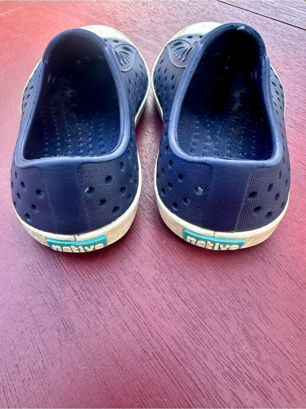 Native Jefferson Navy Slip-On Toddler Shoes